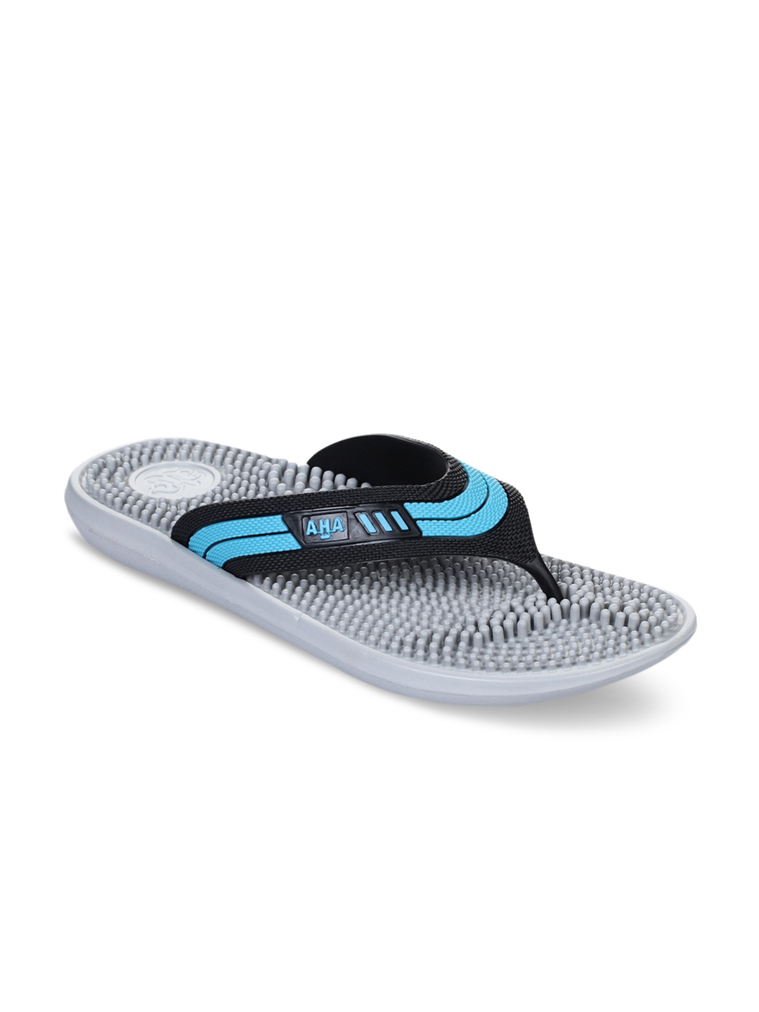 

Liberty Men Grey Striped Thong Flip-Flops