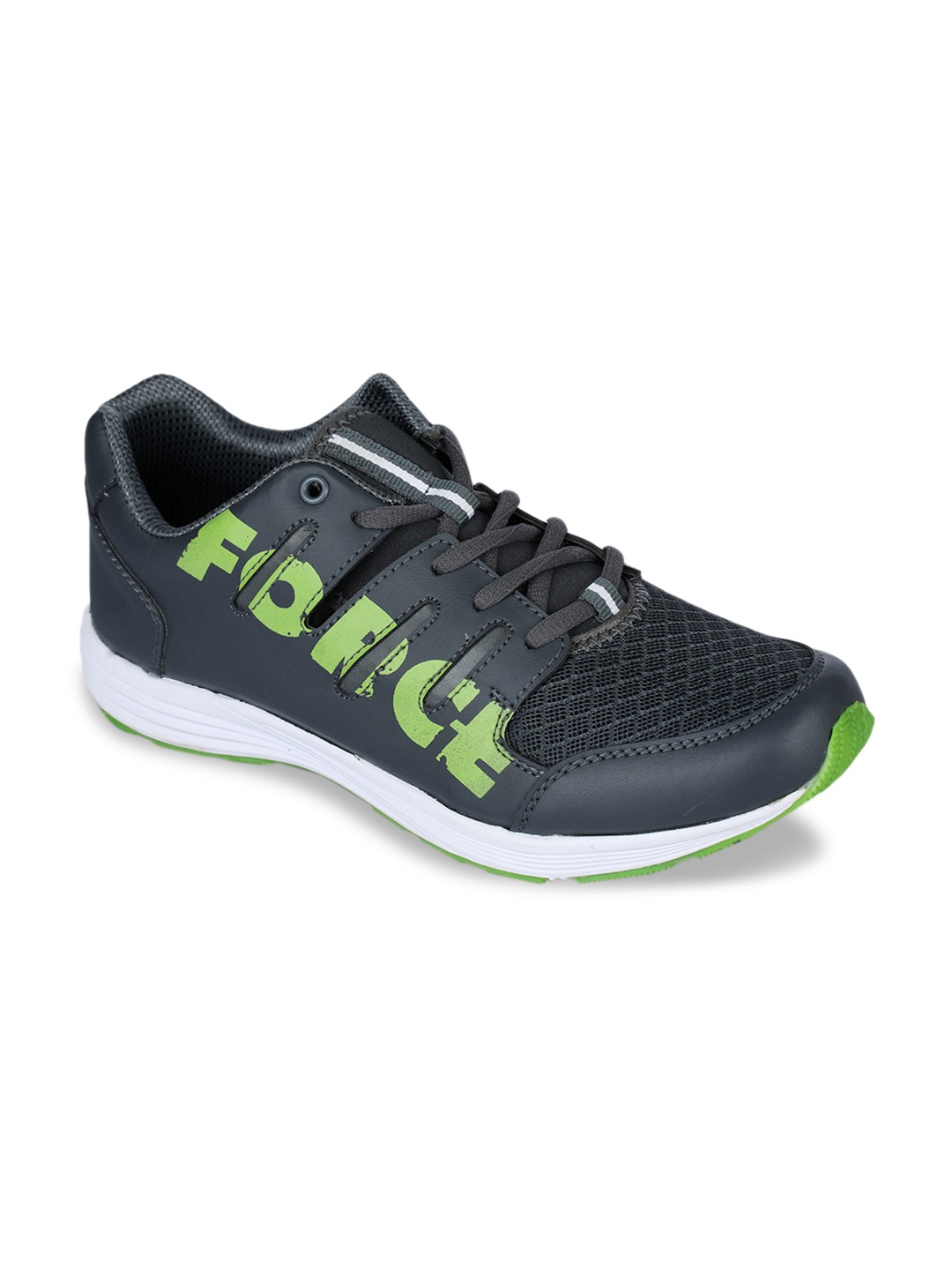

Force 10 Men Grey Running Shoes