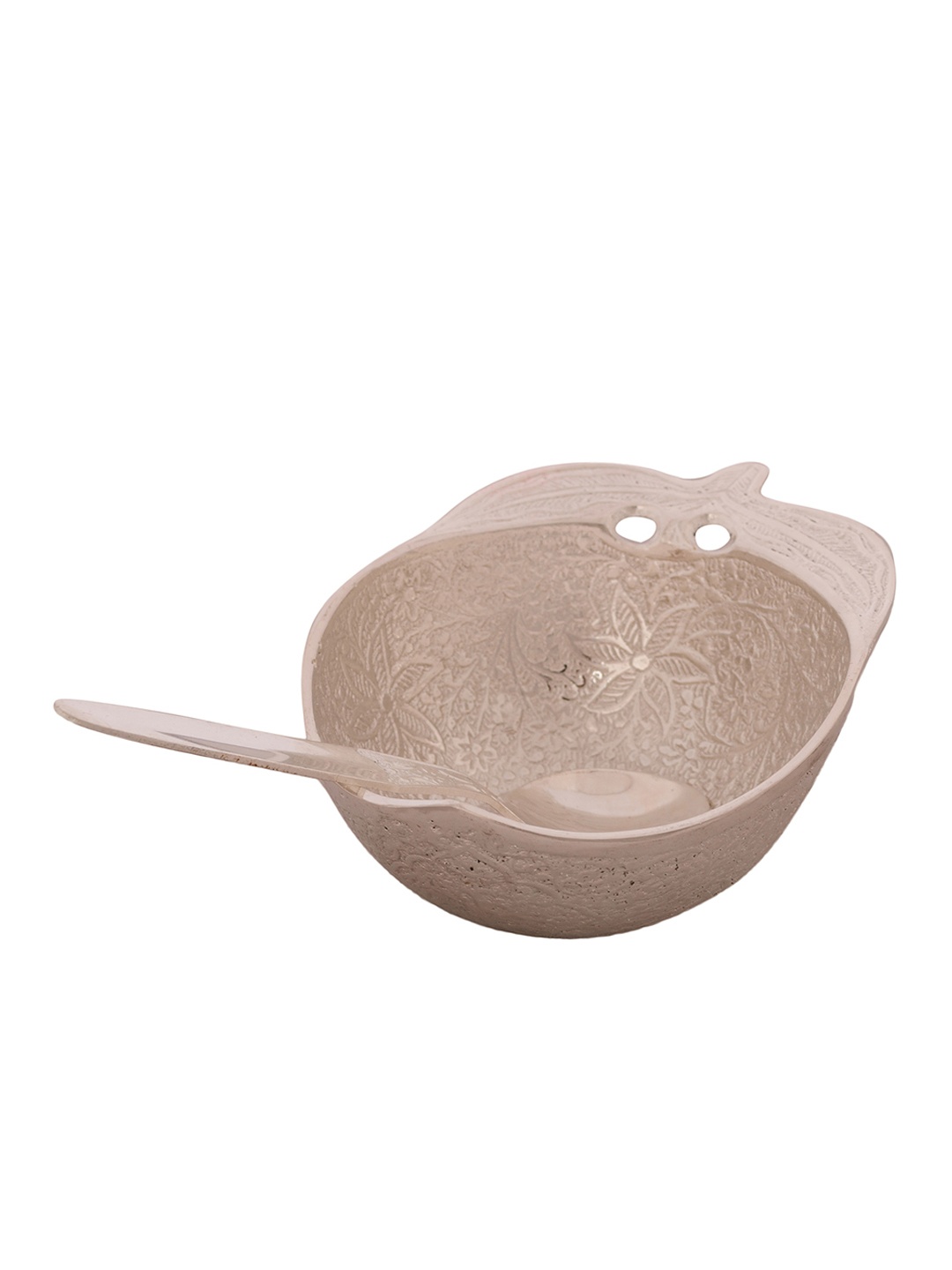 

eCraftIndia Silver-Toned Bowl Set with Box
