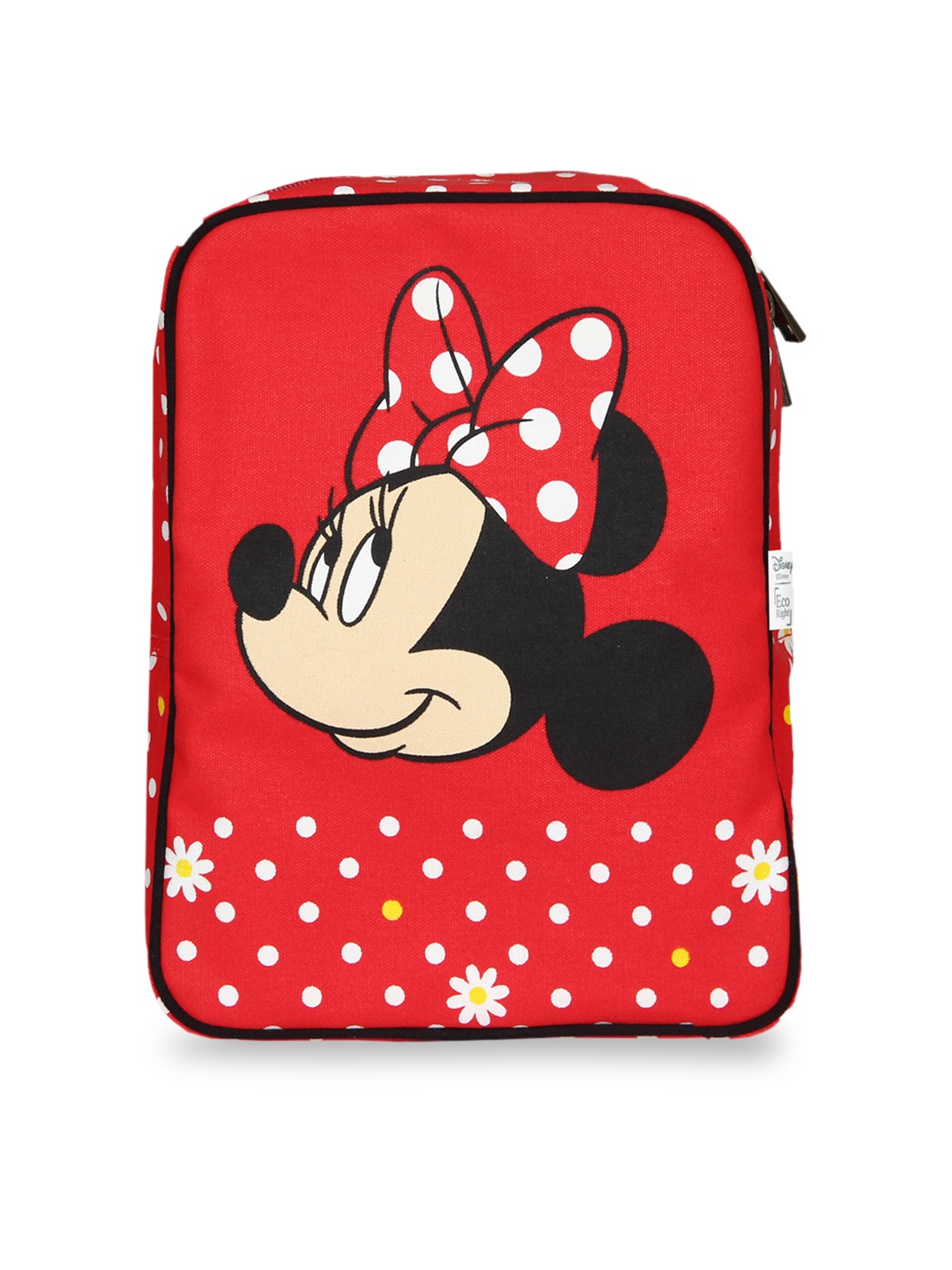

EcoRight Unisex Red Graphic Printed Backpack