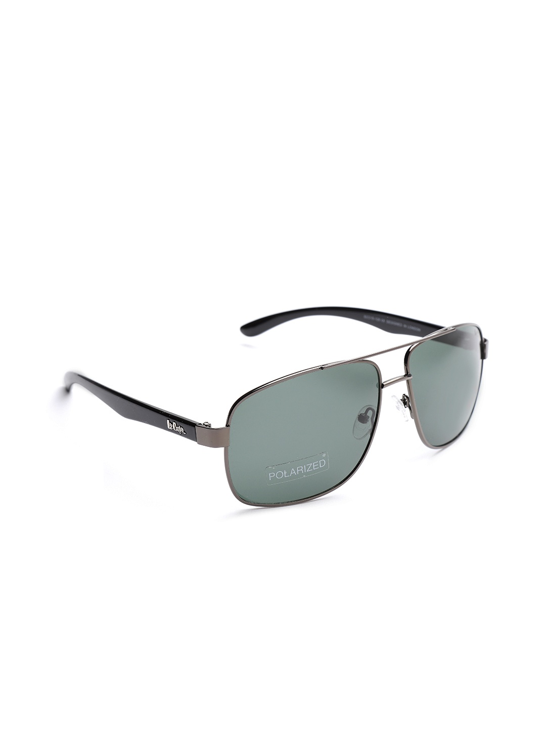 

Lee Cooper Men Polarised Square Sunglasses LC9169NTB, Green
