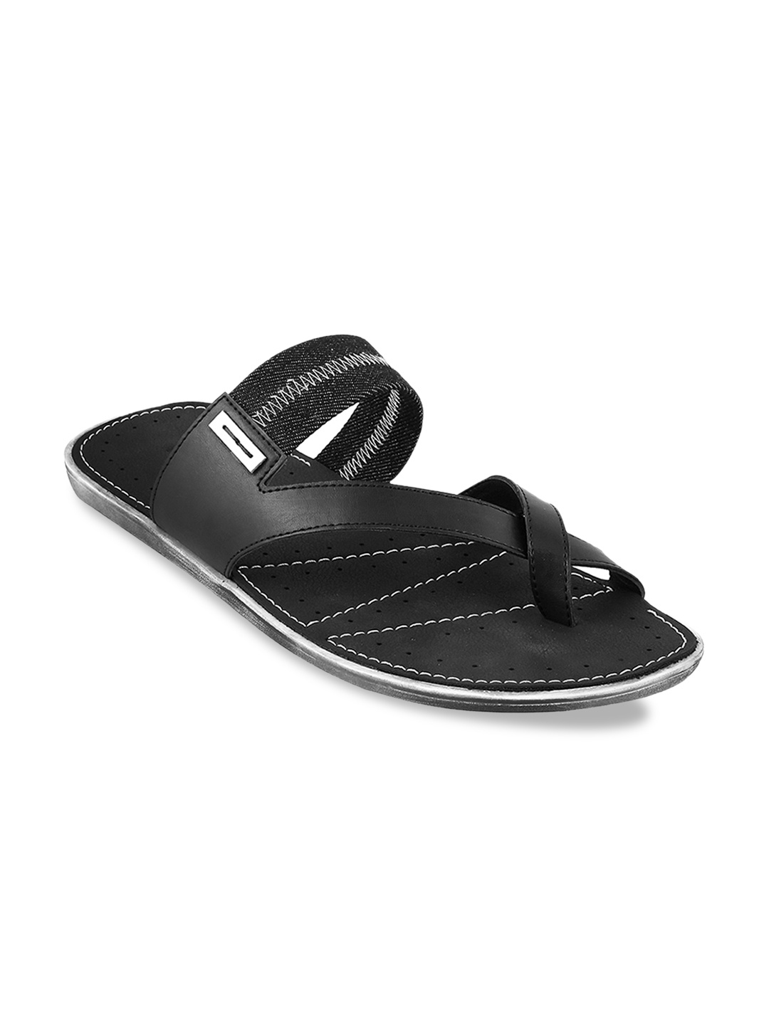 

Metro Men Black Sandals