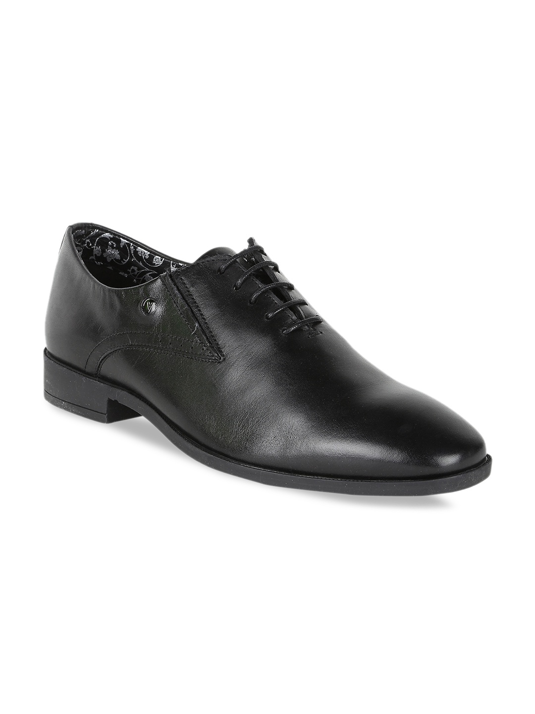 

Van Heusen Men Black Leather Oxford Formal Shoes