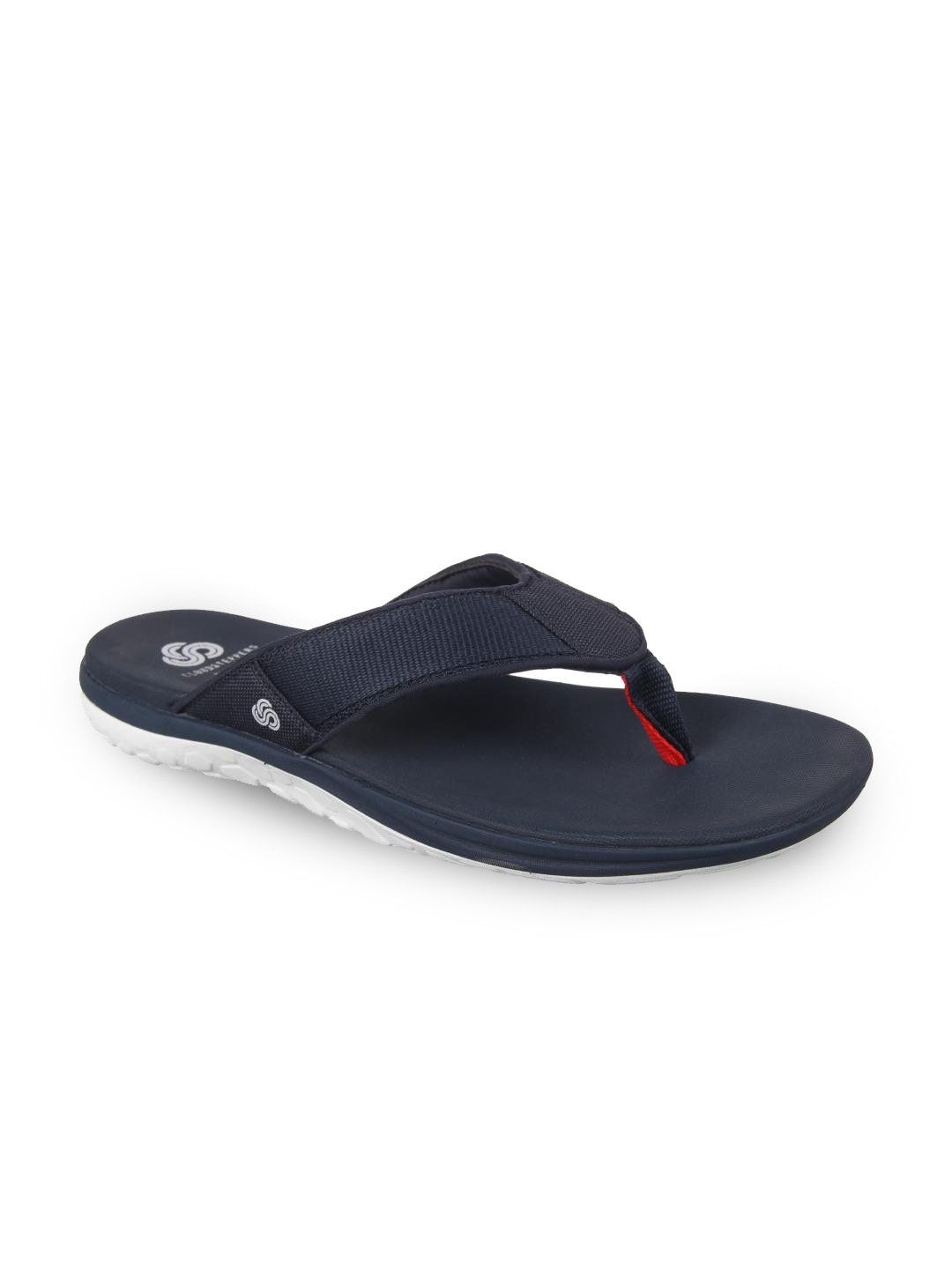 

Clarks Men Navy Blue Solid Thong Flip-Flops