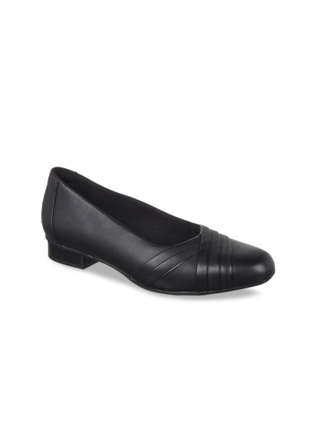 

Clarks Women Black Slip-On Sneakers