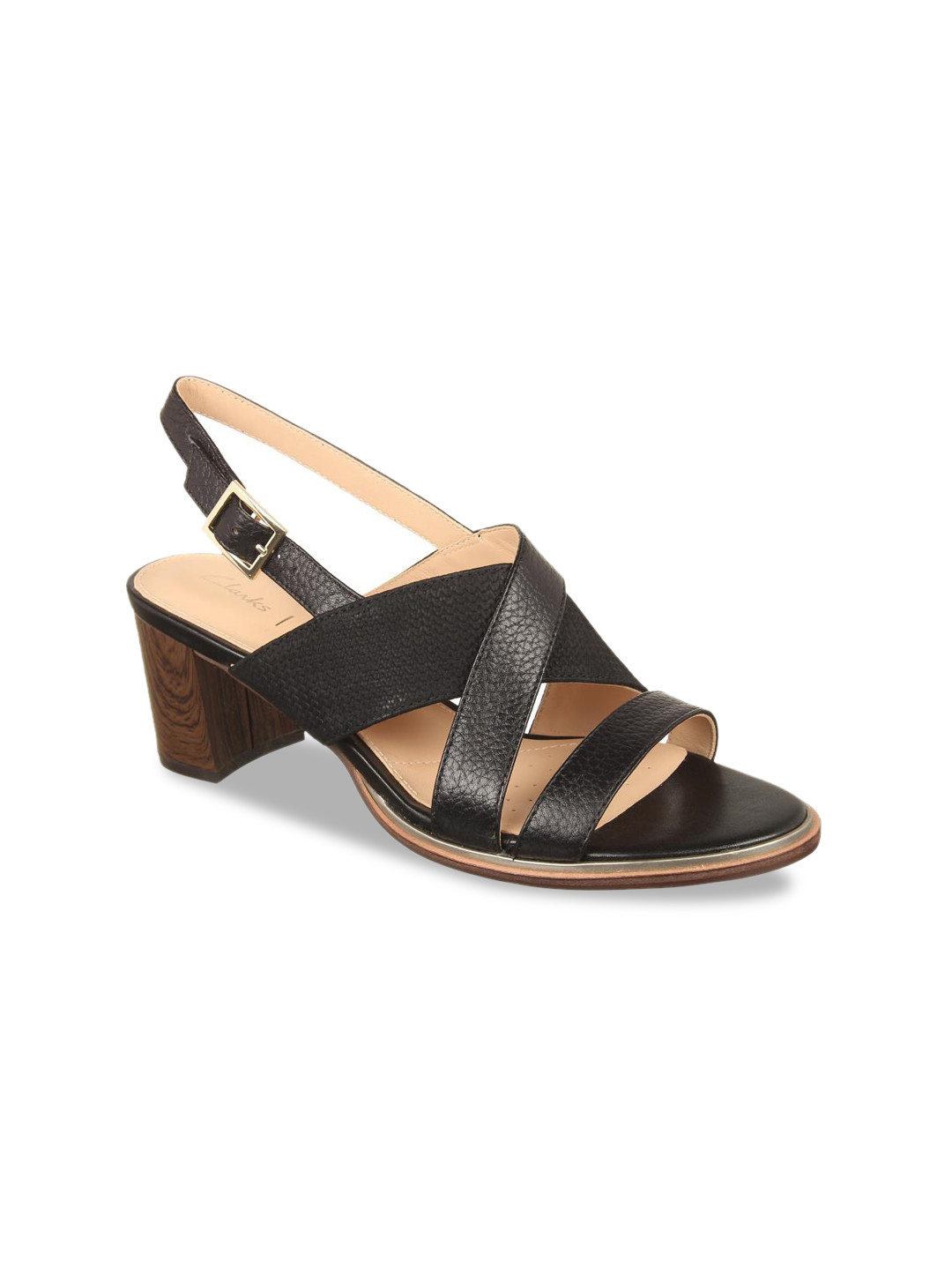 

Clarks Women Black Solid Sandals