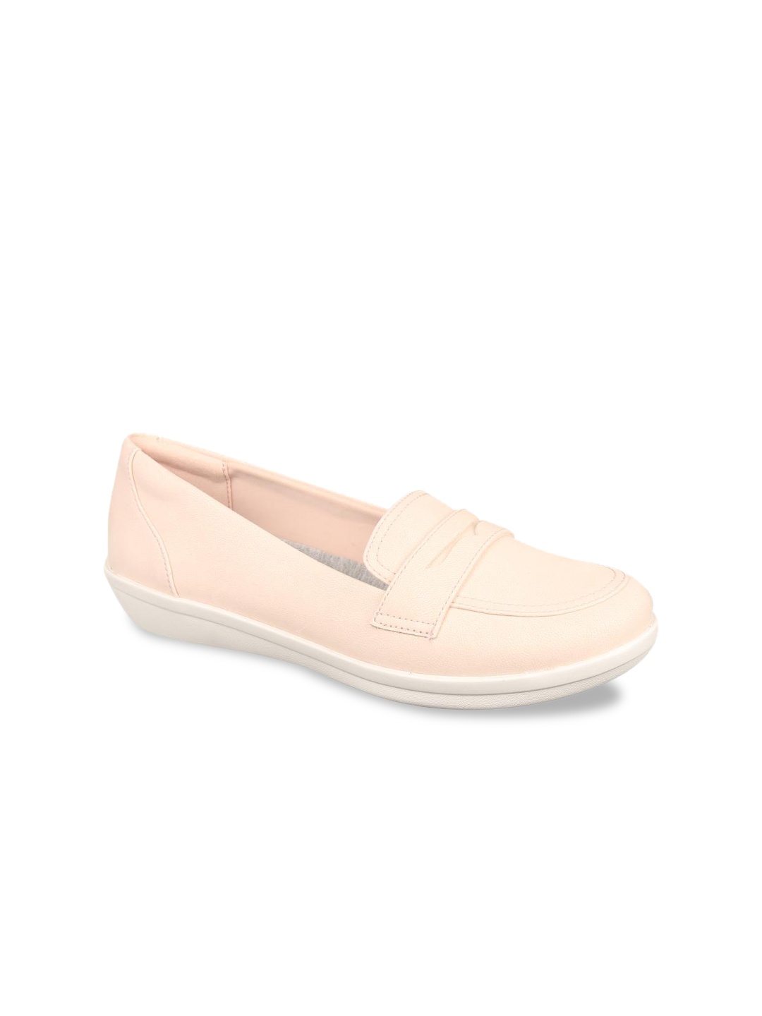 

Clarks Women Pink Penny Loafers