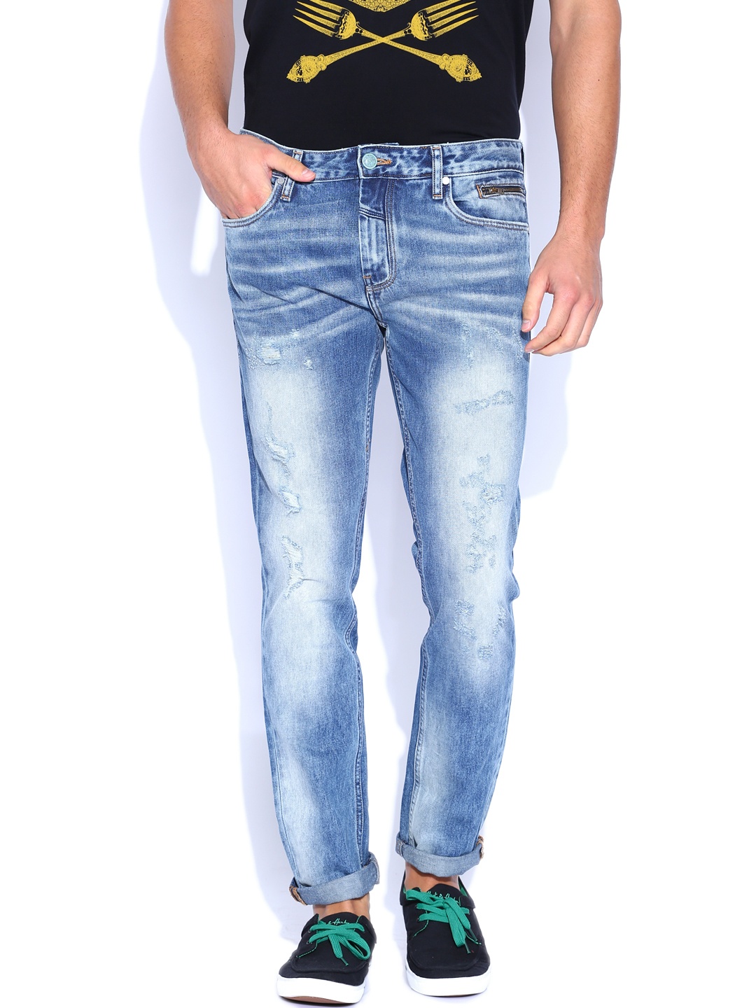 

Ed Hardy Blue Slim Fit Jeans