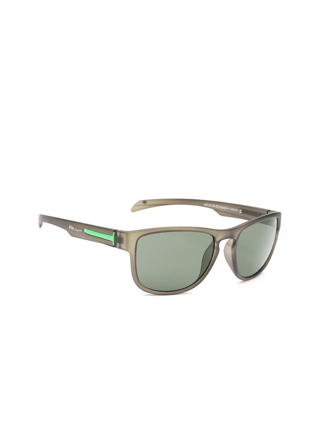 

Lee Cooper Unisex Rectangle Sunglasses LC9065, Green