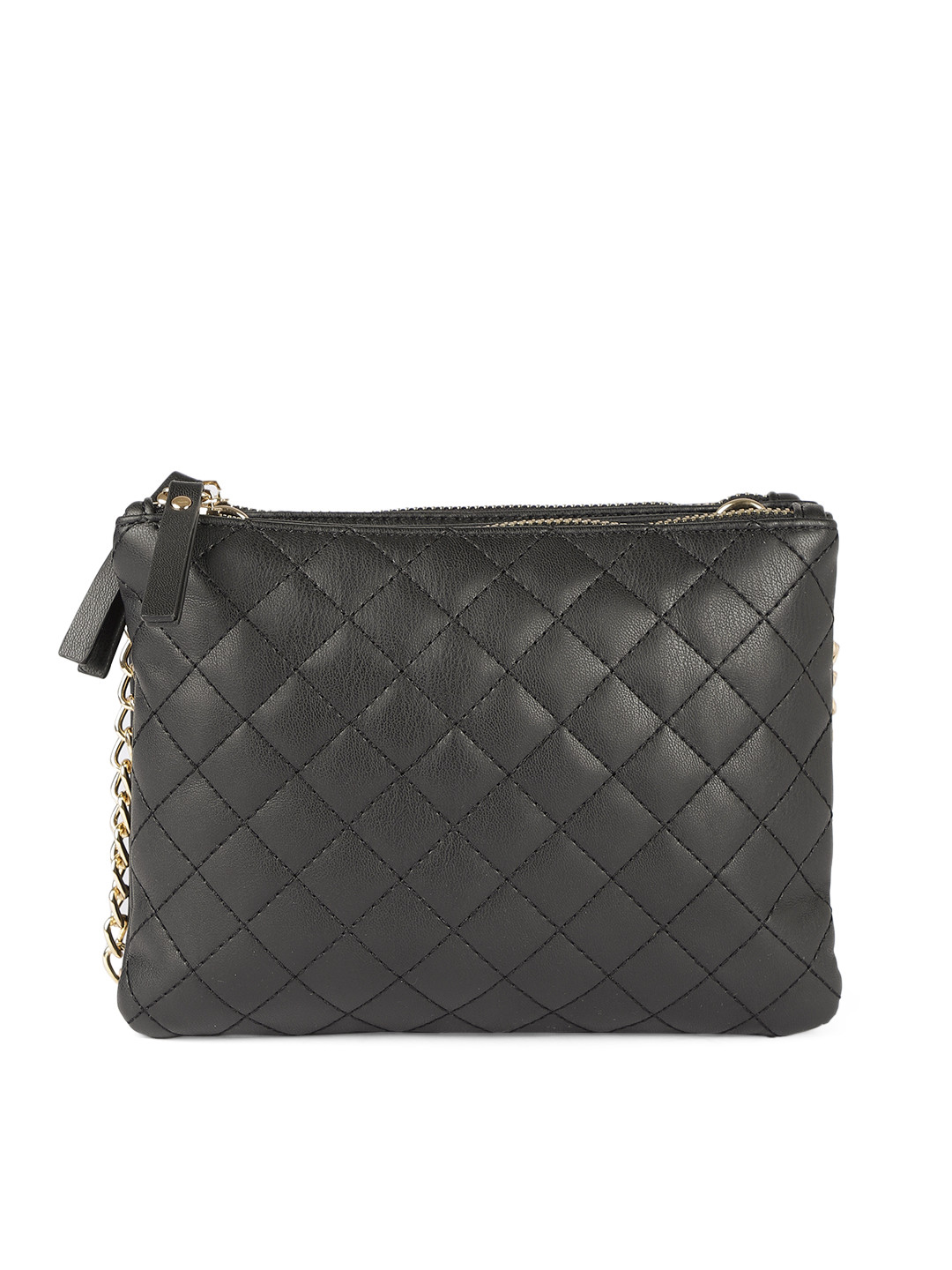 

FOREVER 21 Black Solid Sling Bag