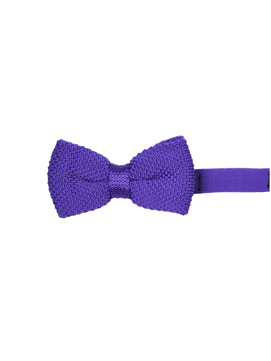 

Tossido Purple Woven Design Bow Tie