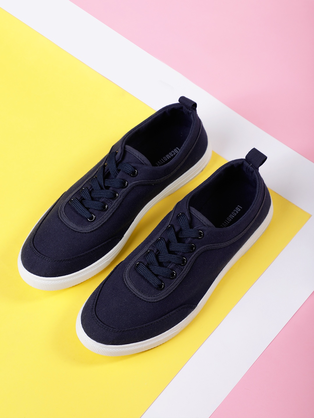 

LOCOMOTIVE Men Navy Blue Sneakers