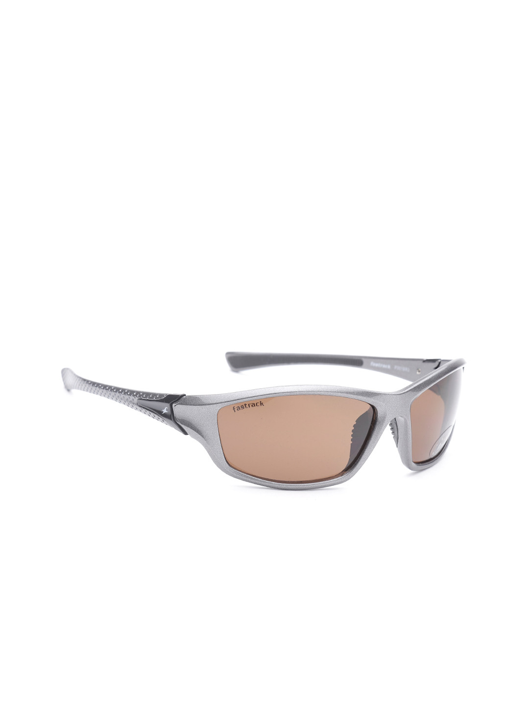 

Fastrack Men Sports Sunglasses NBP351BR3, Brown