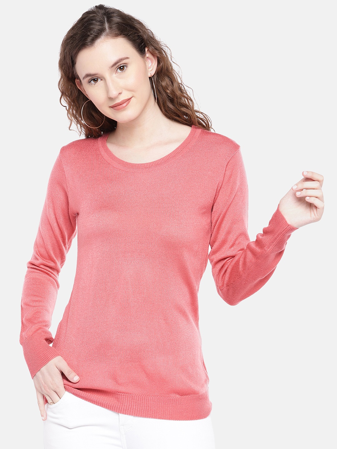 

Globus Women Pink Solid Top