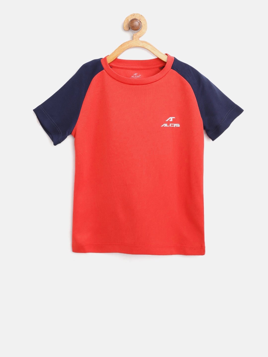 

Alcis Boys Red Solid Round Neck T-shirt