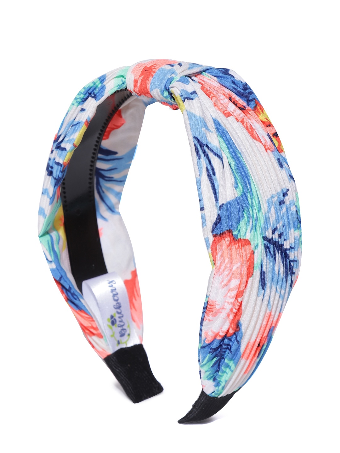 

Blueberry White & Blue Printed Hairband