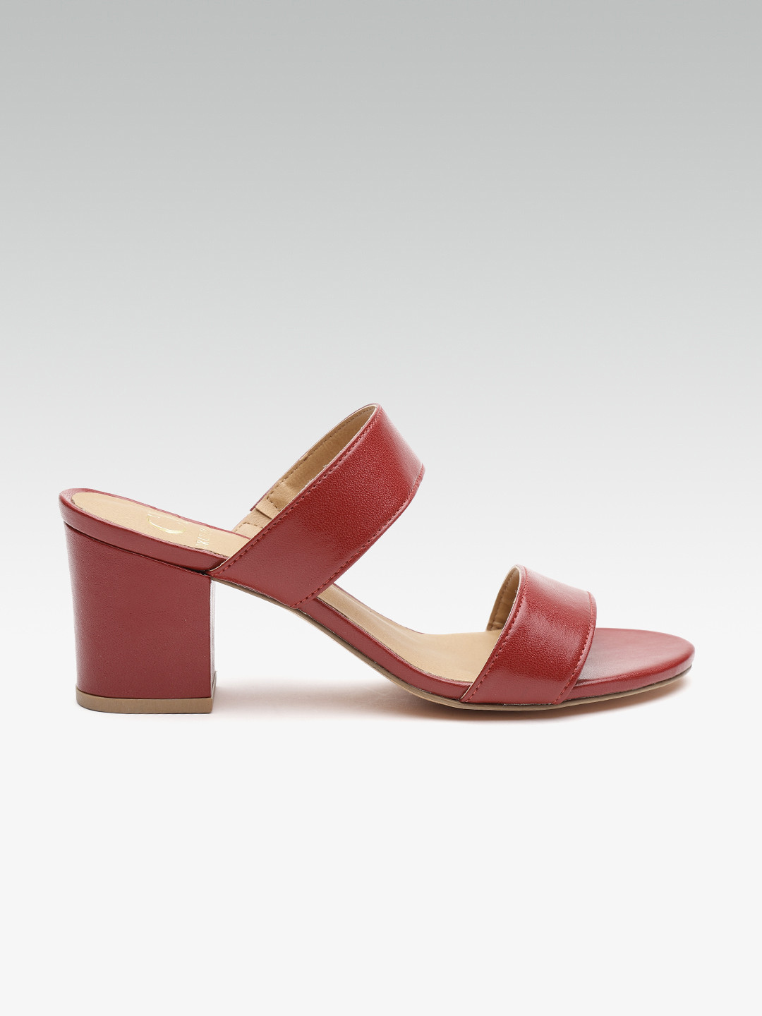 

Carlton London Women Red Solid Heels