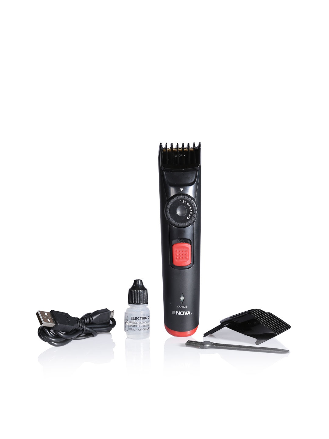 

Nova Men Prime Series Cordless Trimmer NHT 1096, Black