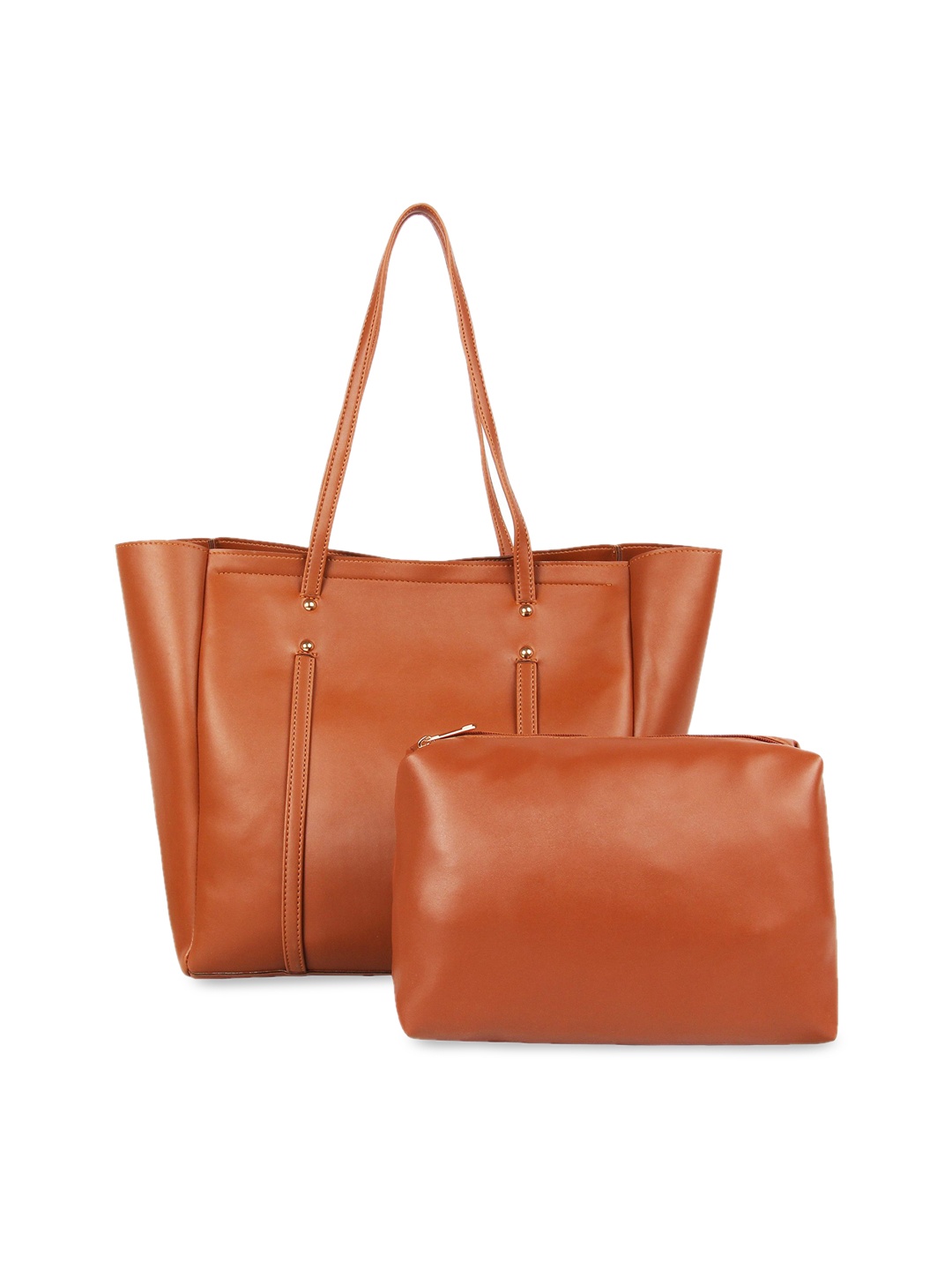 

Toteteca Tan Brown Solid Shoulder Bag