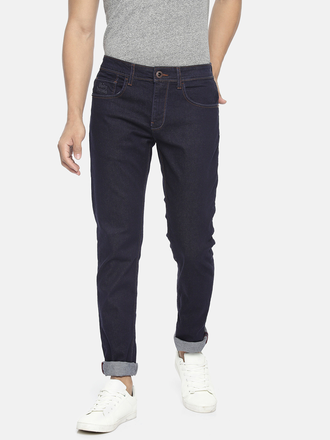 

Being Human Men Blue Slim Fit Low-Rise Clean Look Stretchable Jeans