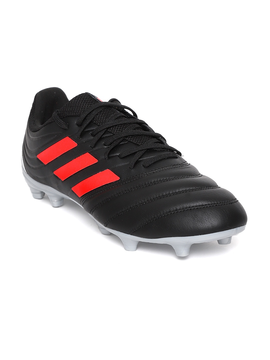 

ADIDAS Men Black & Red Quilted Copa 19.3 Ground Football Shoes