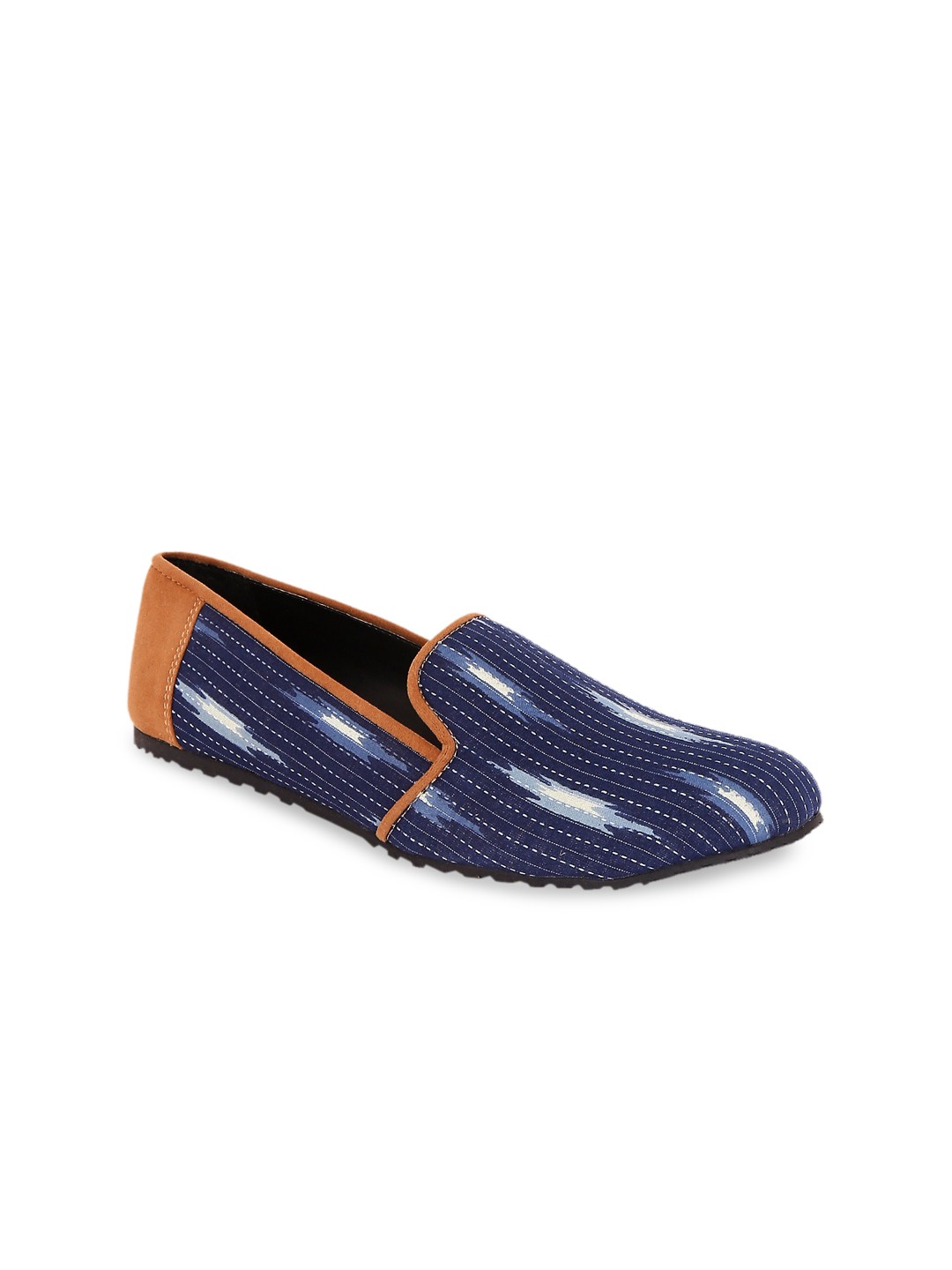 

Kanvas Men Blue Slip-On Sneakers