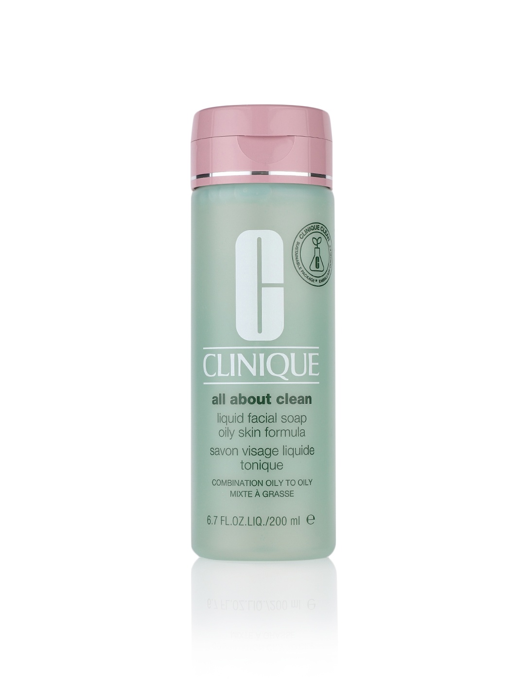

Clinique Liquid Facial Soap Oily Skin Formula - Face Wash 200 ml, Green