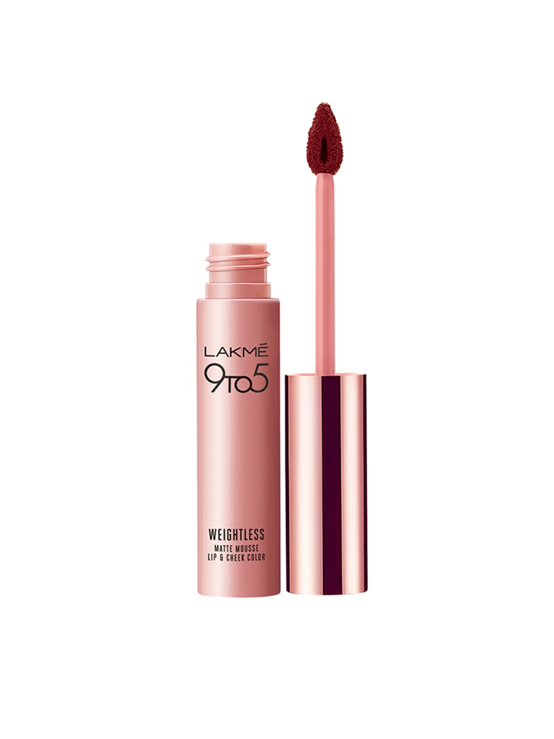 

Lakme 9to5 Weightless Mousse Lip & Cheek Color Lipstick - Chocolate Mousse, Brown