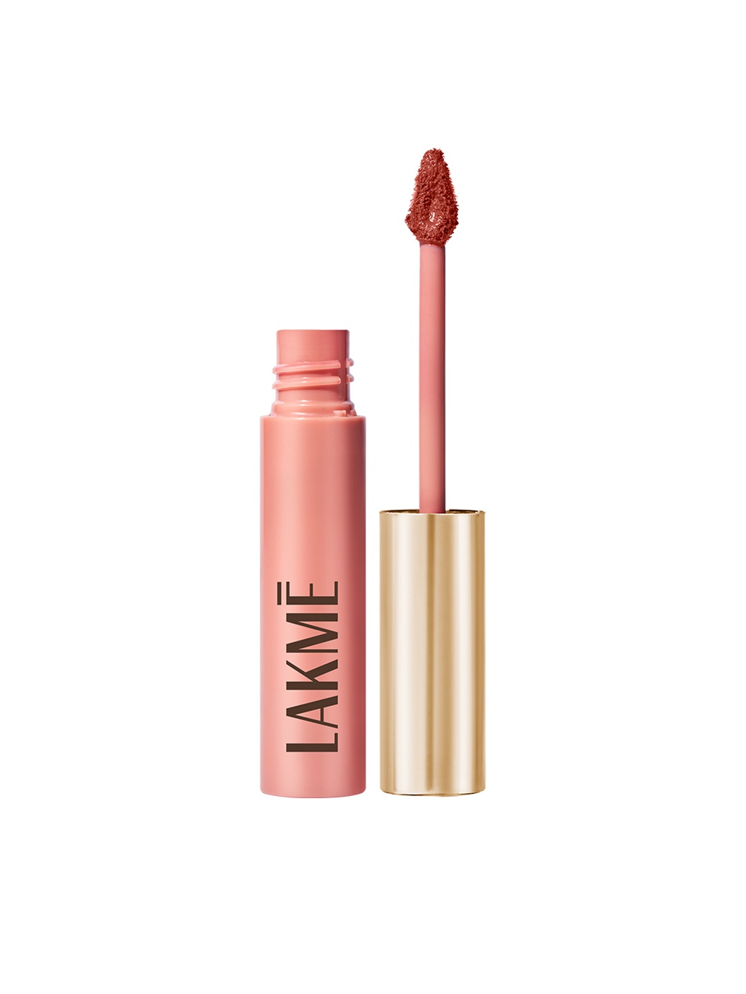 Lakme 9to5 Weightless Mousse Lip & Cheek Color Lipstick - Brick Bloom, Red