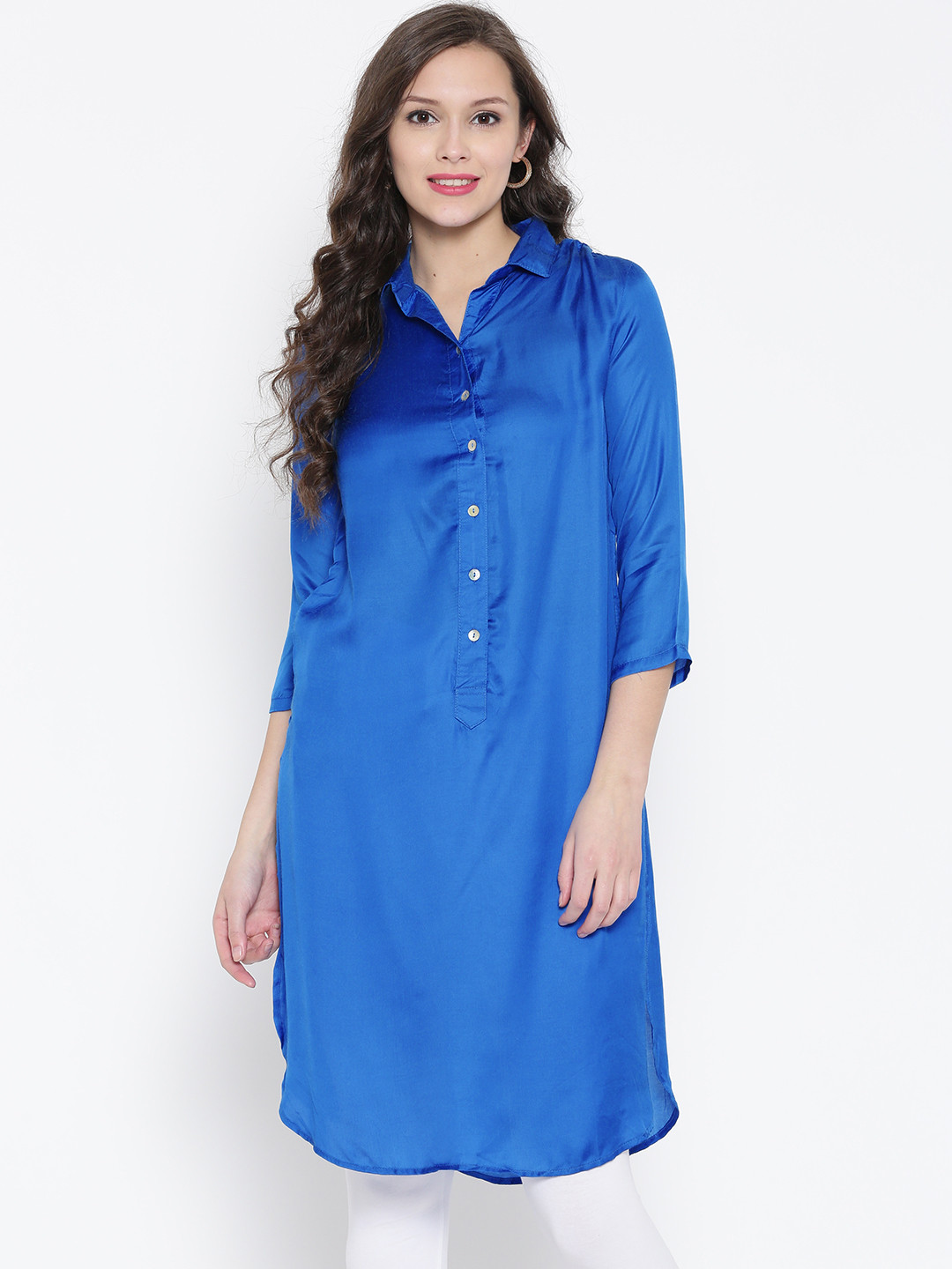 

BIBA Blue Kurta