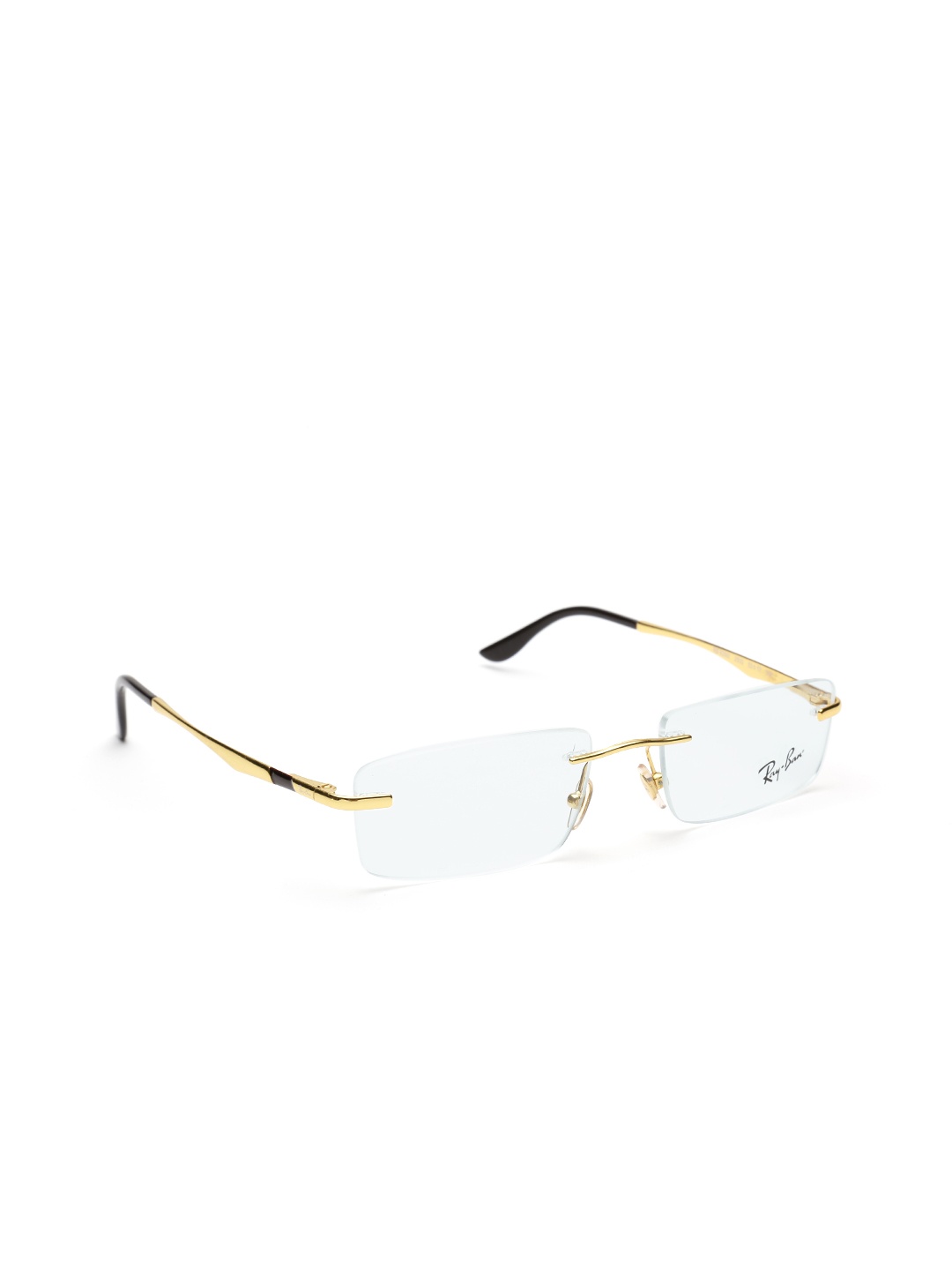 

RAY-BAN Men Rectangle Gold-Toned Frame - 0RX6266I250053