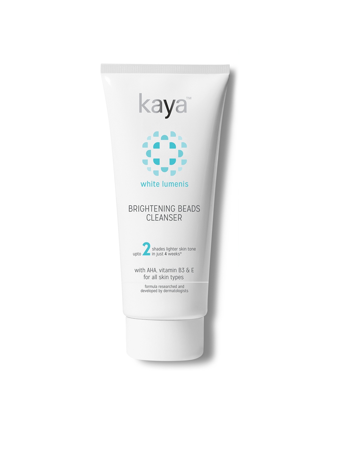 

Kaya Brightening Beads Cleanser - Gentle Exfoliation - All Skin Types 50ml, White