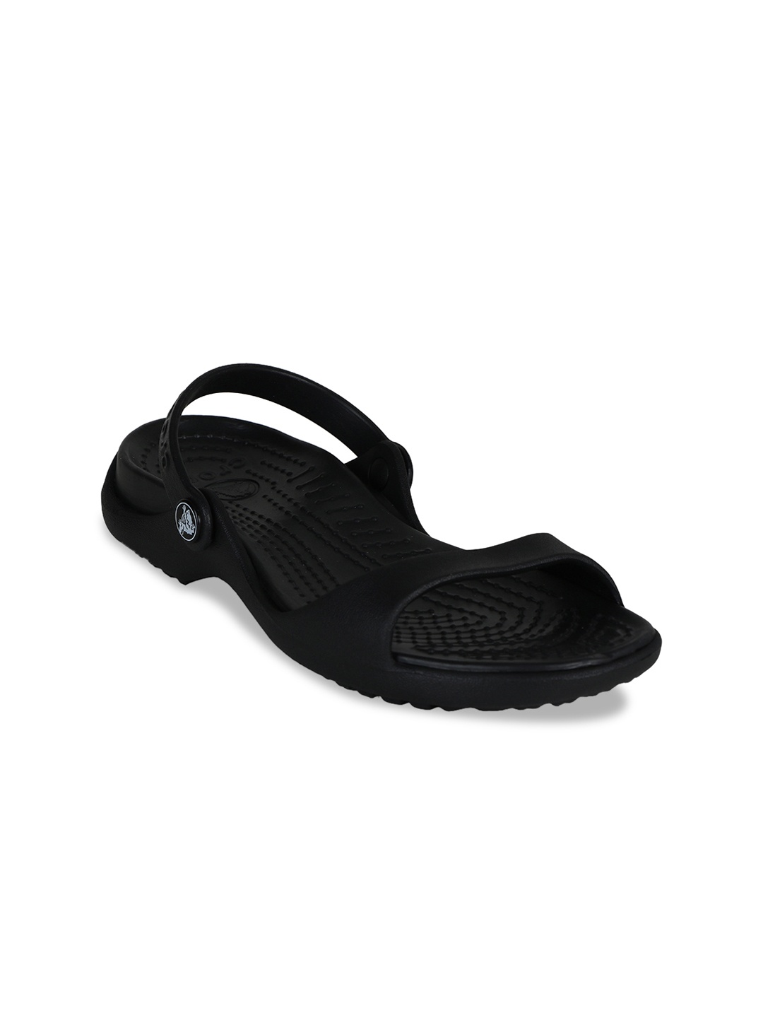 

Crocs Women Black Open-Toe Flats