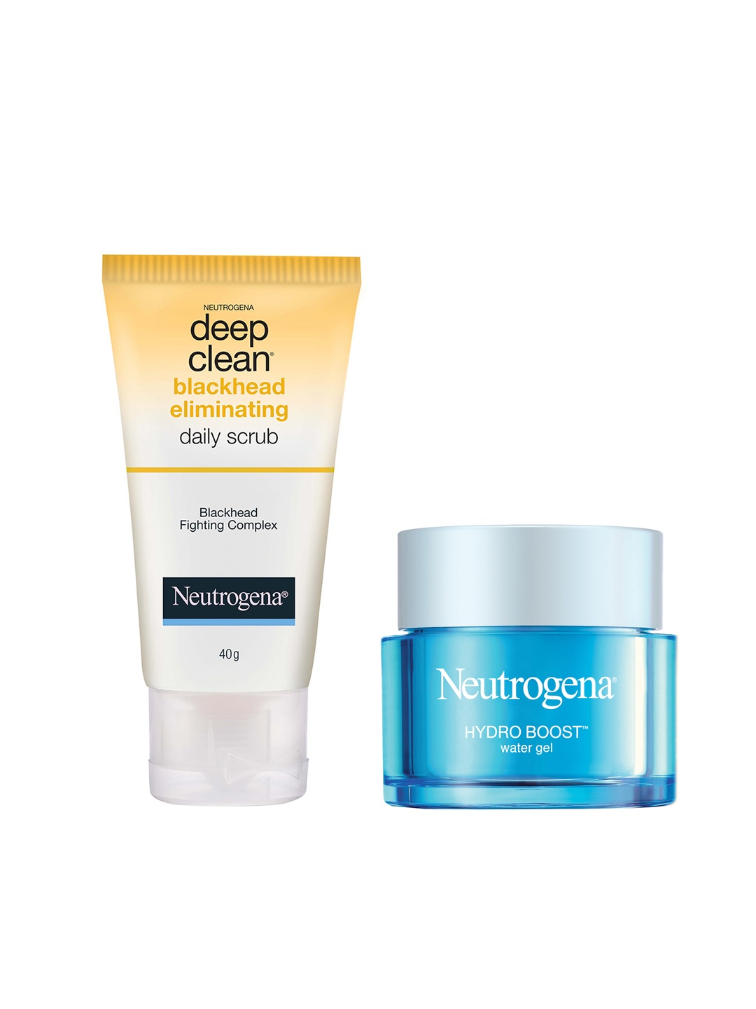 

Neutrogena Set Of Daily Scrub & Water Gel, Blue