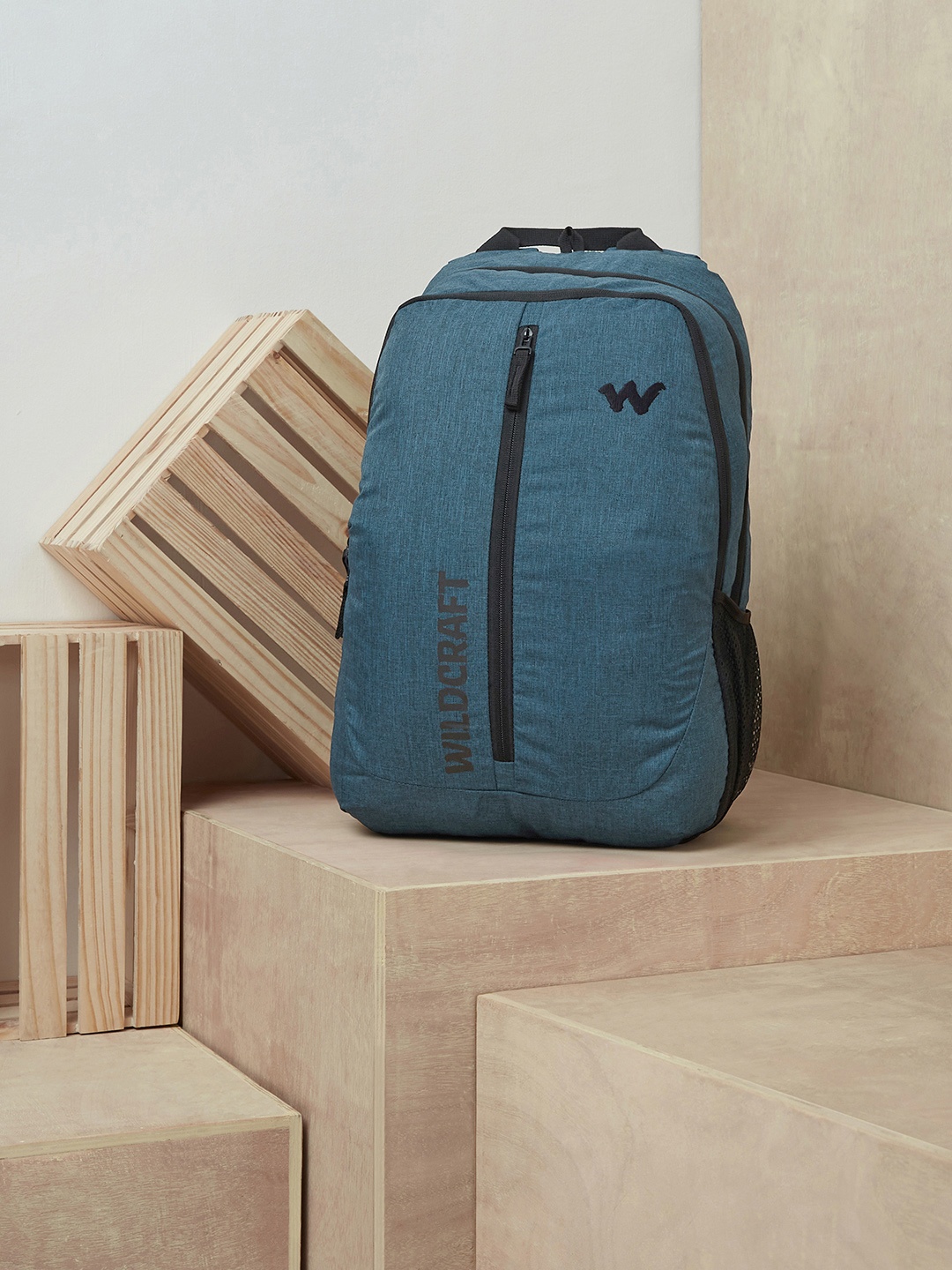

Wildcraft Unisex Blue Solid Backpack