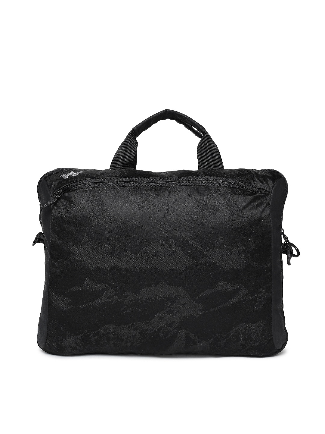 

Wildcraft Unisex Black Icon Solid Messenger Bag