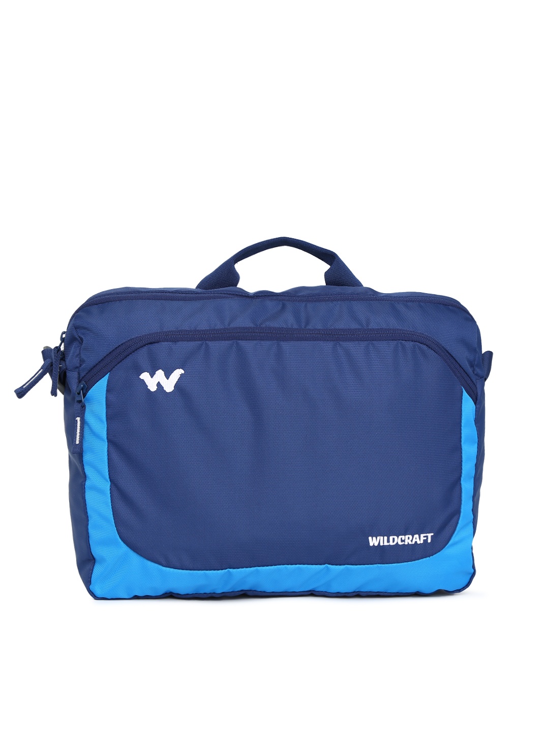 

Wildcraft Unisex Navy Blue Solid Courier 2 Messenger Bag
