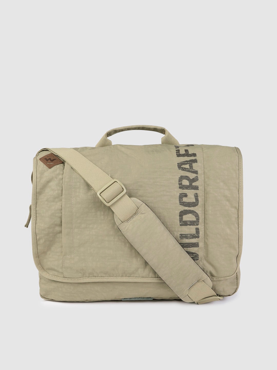 

Wildcraft Unisex Beige Printed Messenger Bag