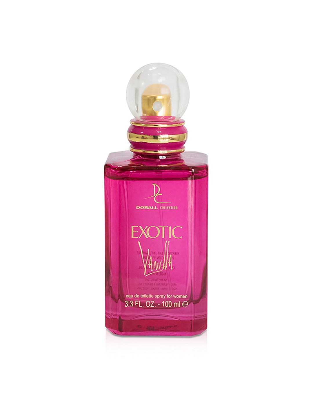 

Dorall Collection Women Exotic Vanilla Eau de Toilette 100ml, Pink