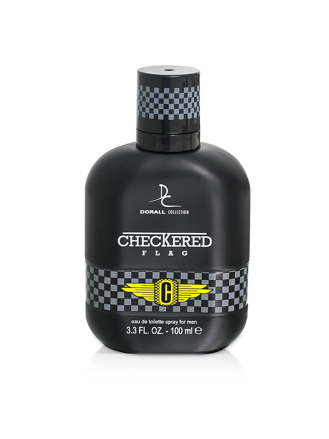 

Dorall Collection Men Checkered Flag Eau de Toilette 100 ml, Black