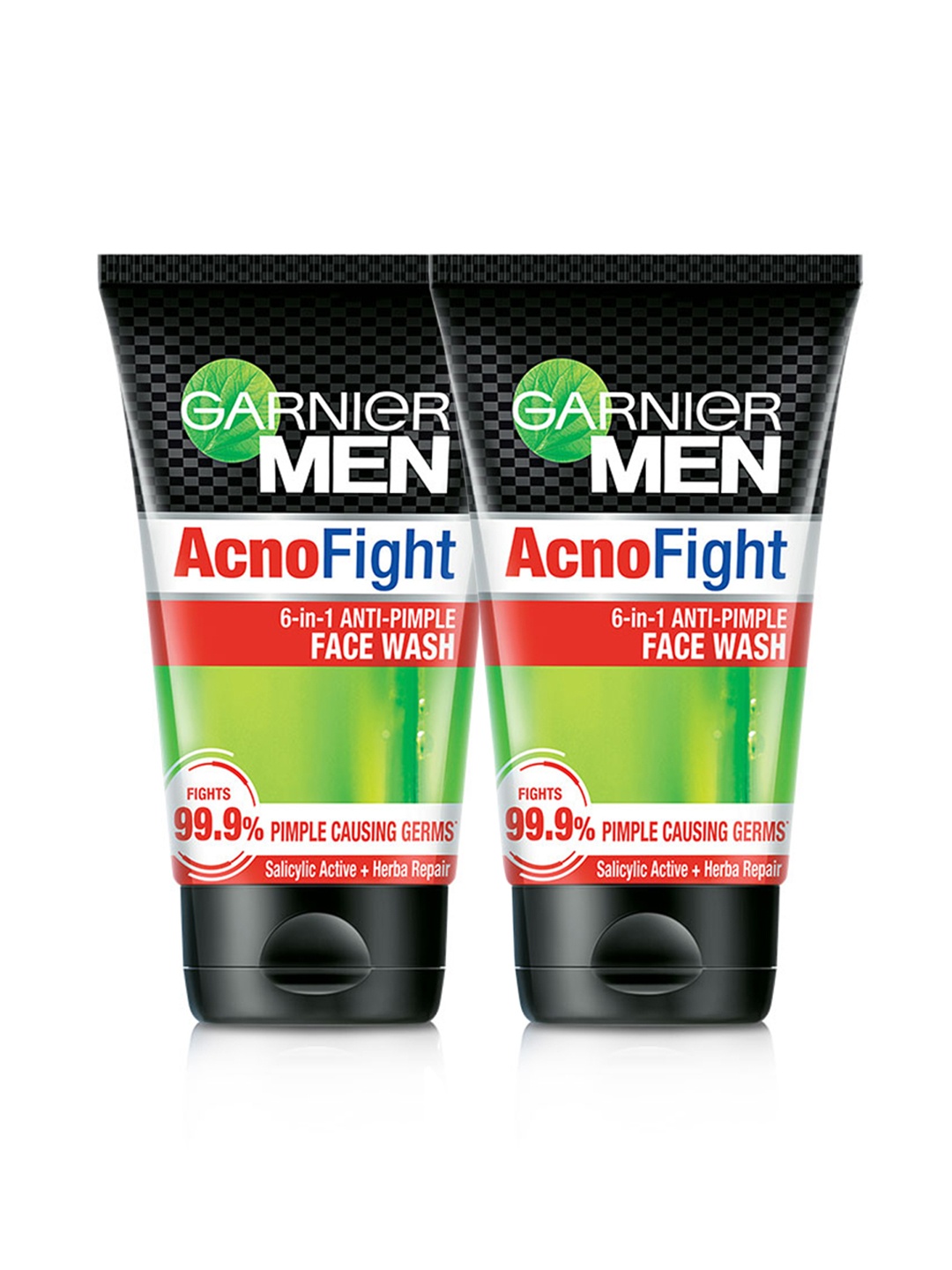 

Garnier Set of 2 Men Oil Clear Face Wash, Black