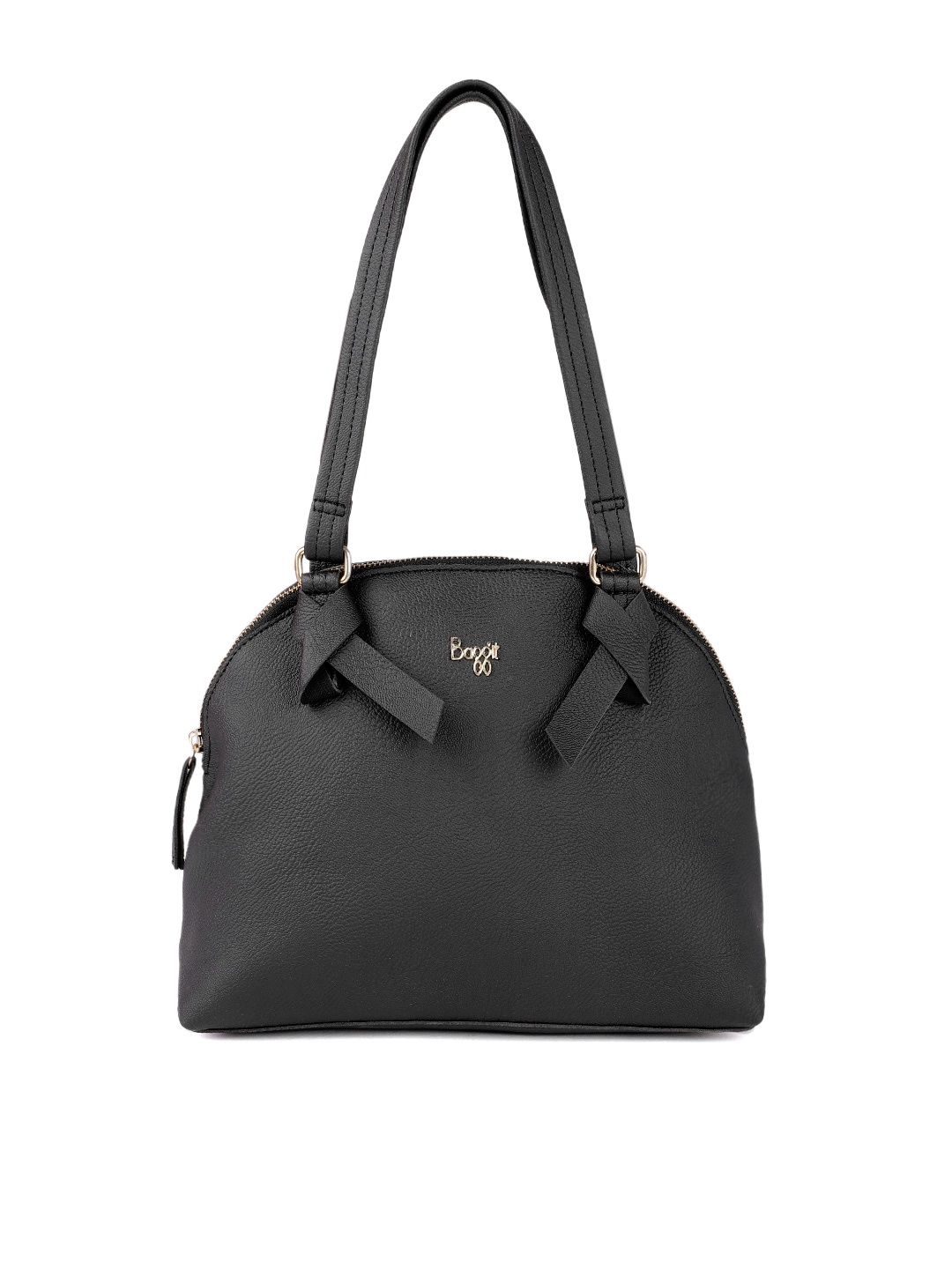 

Baggit Women Black Solid Handheld Bag