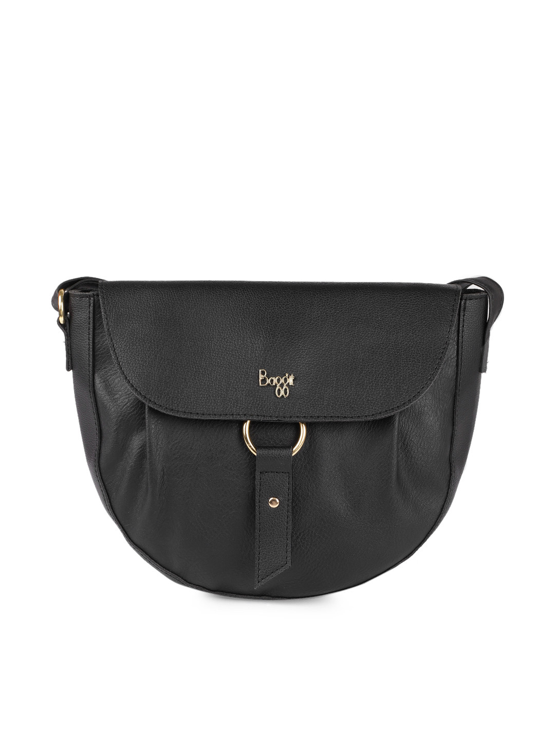 

Baggit Women Black Solid Satchel