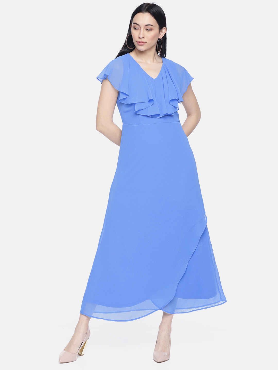 

Vero Moda Women Blue Maxi Dress