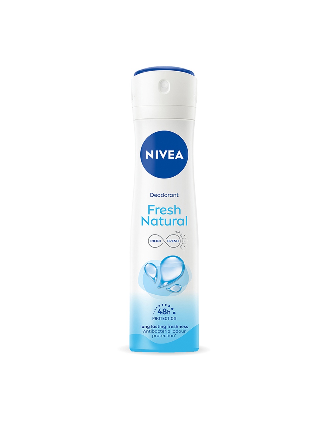 

Nivea Women Fresh Natural 48h Deodorant 150 ml, White