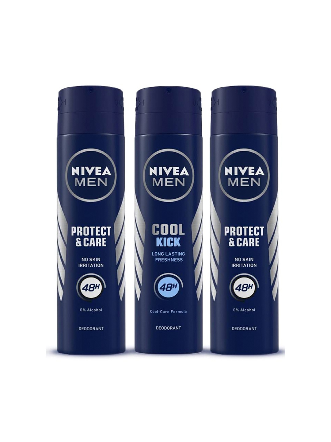 

Nivea Men Set of 3 Deodorant, Navy blue