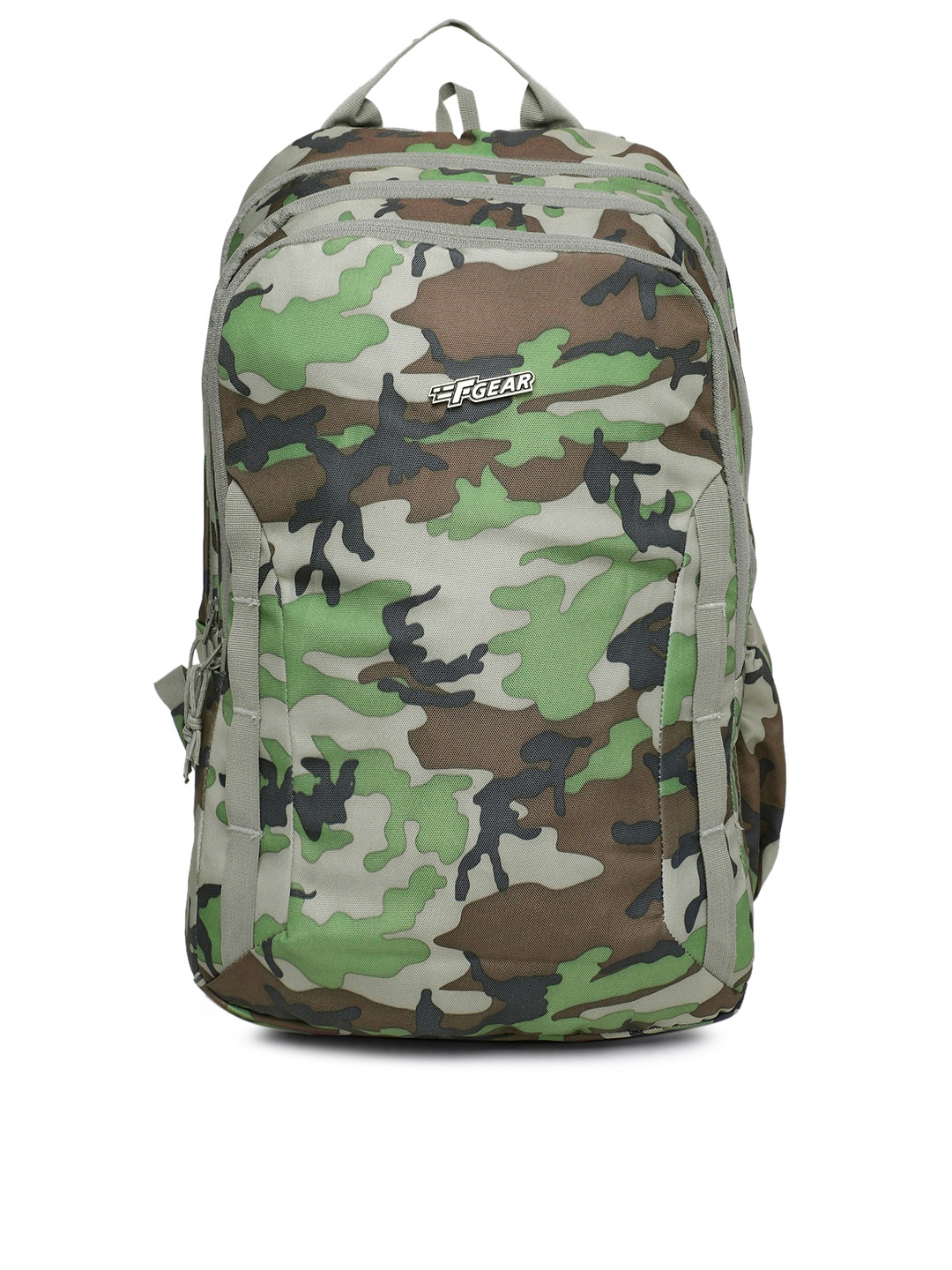 

F Gear Unisex Green Graphic Military Raider Woodland A Camo Backpack