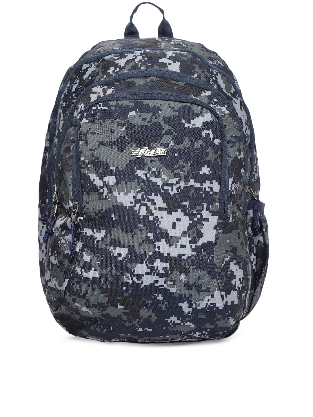 

F Gear Unisex Blue Graphic Backpack