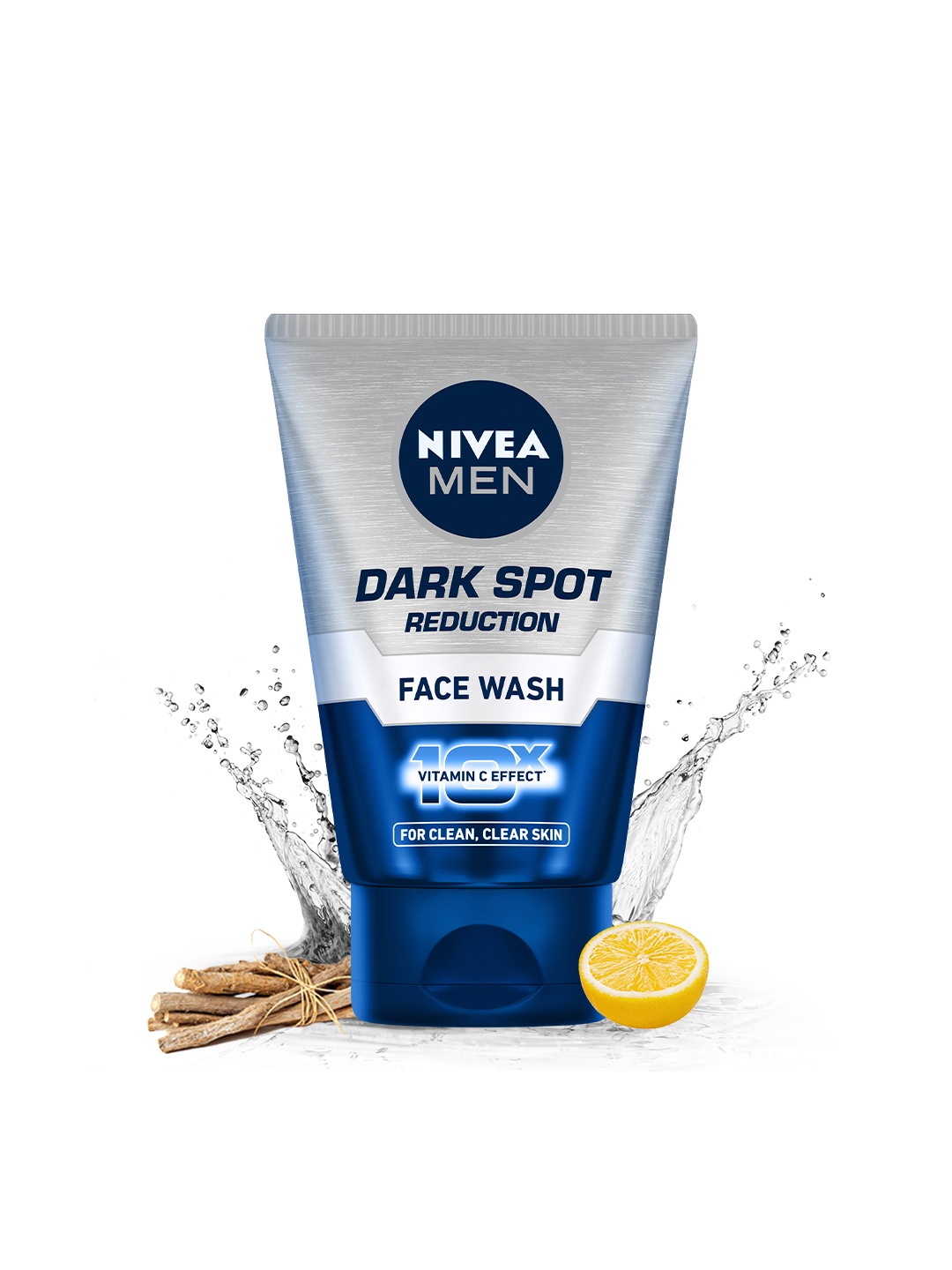 Nivea Men Dark Spot Reduction Face Wash with 10X Whitening Effect - 100 g