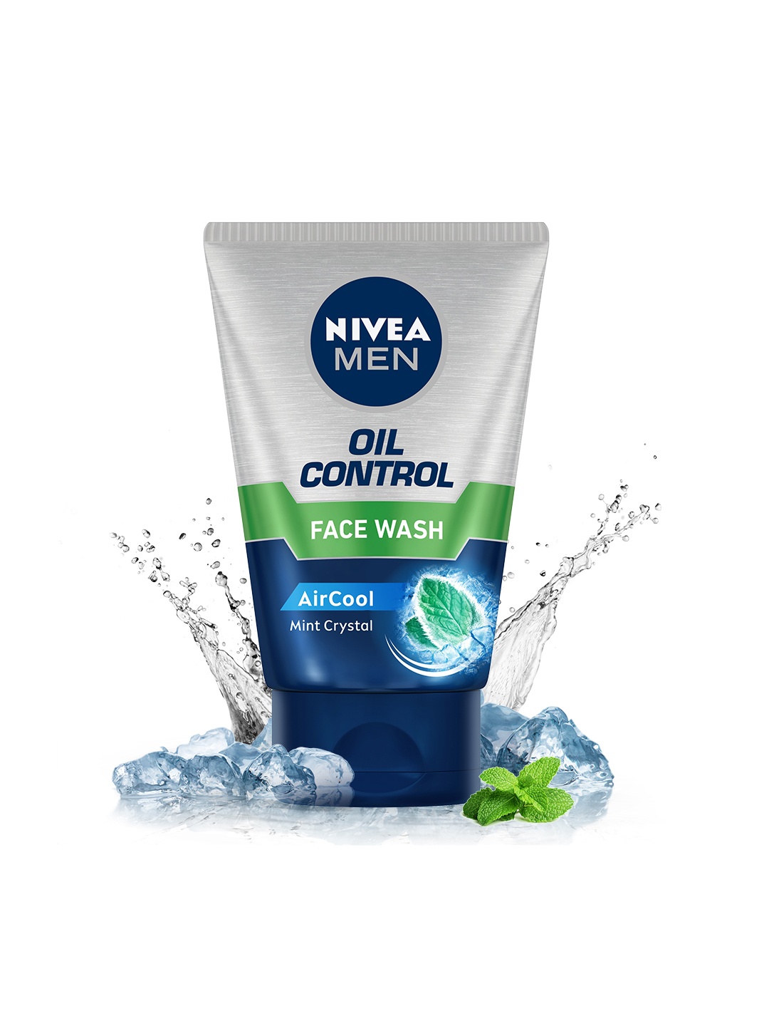 

Nivea Men Oil Control Face Wash with Whitening Effect - 100 ml, Grey